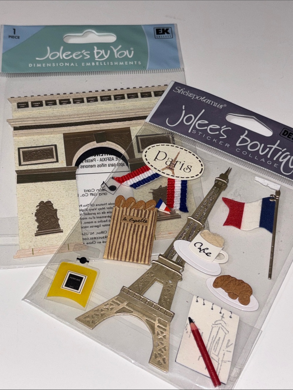 Jolee's Boutique Paris Embellishment Arc de Triumph JOLEE’S Paris Eiffel Tower